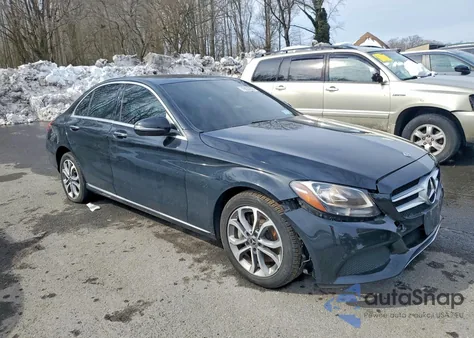 2018 Mercedes-Benz C 300 4Matic from USA, damaged, VIN 55SWF4KB8JU253986
